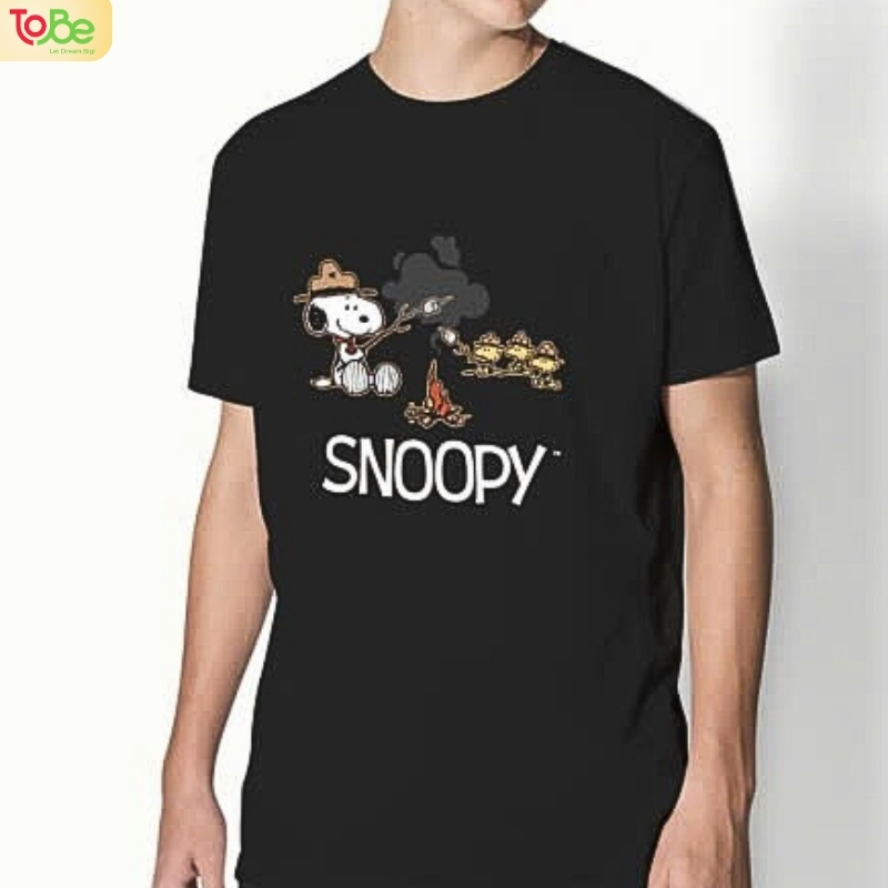 Áo Thun Snoopy Nam Nữ Unisex Authentic 100%